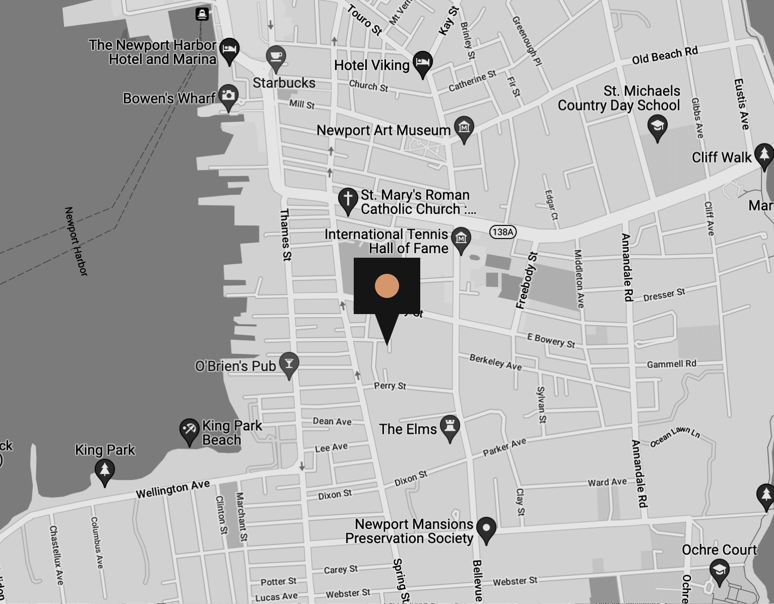 Map of our location